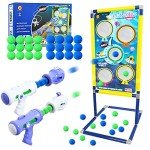 Foam Ball Shooting Game Toy Set for Kids