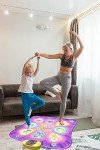LED Dance Mat for Kids with Music & Games