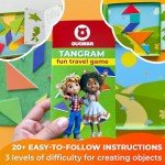 Quokka Magnetic Tangram Board Game for Kids