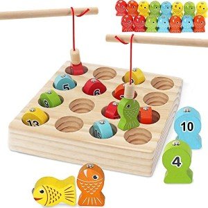 Magnetic Fishing Game for Kids - Montessori Toy
