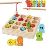 Magnetic Fishing Game for Kids - Montessori Toy
