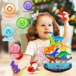 Margotii Wooden Dinosaur Puzzle Toys for Kids