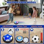Rechargeable Hover Hockey Soccer Ball Set for Kids