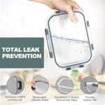 10 Pack Airtight Glass Meal Prep Containers