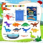 Margotii Wooden Dinosaur Puzzle Toys for Kids