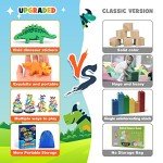 Margotii Wooden Dinosaur Puzzle Toys for Kids