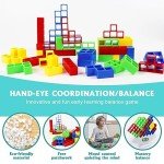 48-Piece Swing Stack Balance Building Toy Set