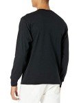 Men's Long Sleeve Black Tee by Jerzees, Large