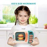 Kids Play Kitchen Set with Microwave and Toys