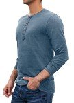Sailwind Men's Casual Cotton Long Sleeve Henley