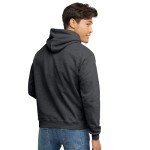 Hanes Men's EcoSmart Hooded Sweatshirt, Charcoal Large