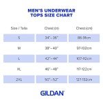 GILDAN Men's X-Large Crew T-Shirt Multipack