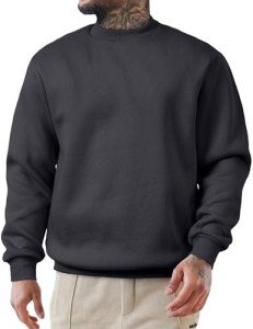 Men's Casual Long Sleeve Crew Neck Sweatshirt