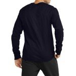 Champion Black Long-Sleeve Tee for Men, XL