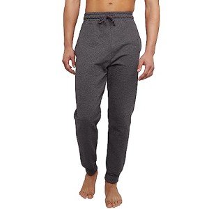 Hanes Men's Charcoal Heather Jogger Sweatpants, Small