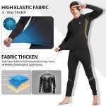 Men's Thermal Underwear Set - Quick Dry Fleece