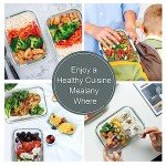 10 Pack Airtight Glass Meal Prep Containers