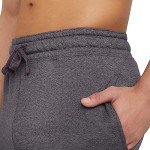 Hanes Men's Charcoal Heather Jogger Sweatpants, Small