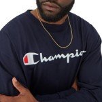 Champion Men's Classic Graphic T-Shirt – Navy, Large