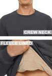 TACVASEN Men's Warm Fleece Crewneck Sweatshirt