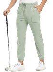 Men's Lightweight Quick-Dry Athletic Joggers - Cyan Gray