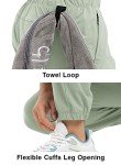 Men's Lightweight Quick-Dry Athletic Joggers - Cyan Gray