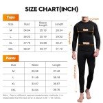 Men's Winter Thermal Cycling Clothing Set - Black
