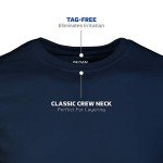 Men's Crew T-Shirts Multipack - Navy/Charcoal/Red