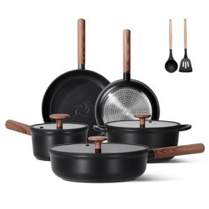 15-Piece Non-Stick Ceramic Cookware Set