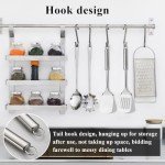 Stainless Steel Spatula Set - High Heat Resistant