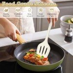 14-Piece Silicone Kitchen Utensil Set with Holder