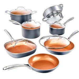 Gotham Steel 15-Piece Non-Stick Cookware Set