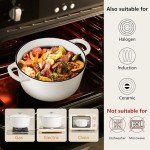 HaWare 6QT Enameled Cast Iron Dutch Oven