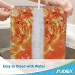 AIDEA 12PK Dual-Sided Dishwashing Cleaning Rag