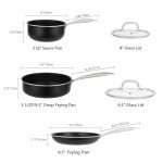 5-Piece Non-Stick Induction Cookware Set