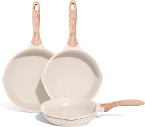 JEETEE Nonstick Stone Frying Pan Set (3-Piece)