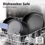 24-Piece Nonstick Cookware Set with Removable Handles