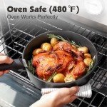 24-Piece Nonstick Cookware Set with Removable Handles