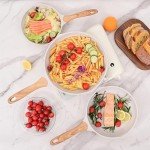 JEETEE Nonstick Stone Frying Pan Set (3-Piece)