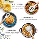 14-Piece Silicone Kitchen Utensils Set with Holder