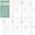 7-Piece Heat-Resistant Silicone Kitchen Utensils Set