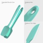 U-Taste Silicone Spatula Set - 2 PCS, Aqua Sky