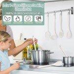 7-Piece Heat-Resistant Silicone Kitchen Utensils Set