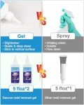 GOMUVY 2-Pack Grout and Stain Remover Gel