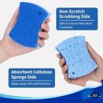ACTIVPRO Non-Scratch Long-Lasting Kitchen Sponges (3 Pack)