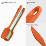 Colorful High-Heat Silicone Baking Spatula Set