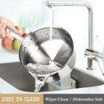Stainless Steel Nonstick Cookware Set, 6 Pieces