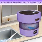 Mini 2-in-1 Portable Washing Machine for Travel