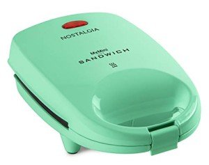 Mini Sandwich Maker in Mint Green
