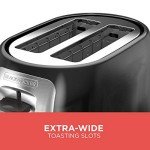 BLACK+DECKER Extra Wide Slot 2-Slice Toaster
